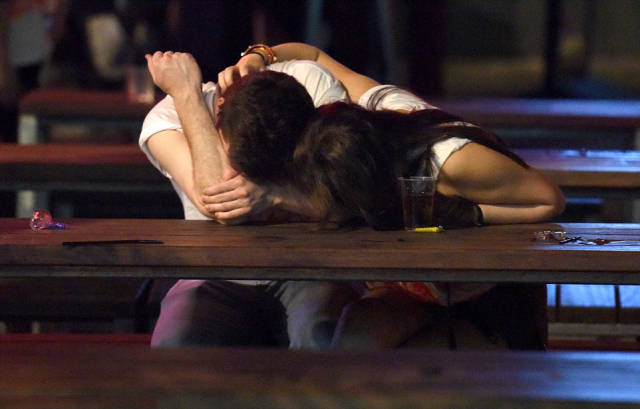 British Students Engage in a Little Drunken Debauchery