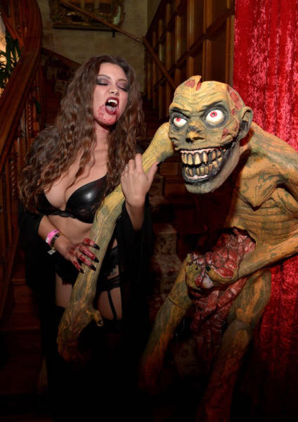 Titillating Inside Pics from Playboy’s Epic Halloween Party