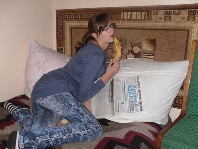 Glamour Shots Are Not Actually That Sexy in Russia