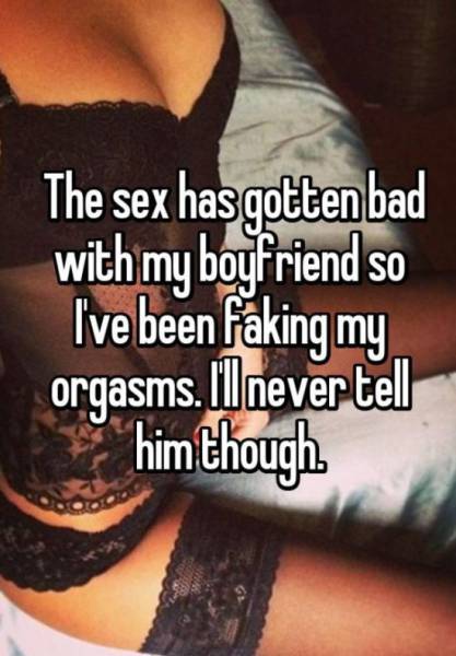 Women Reveal Why They Fake Orgasms