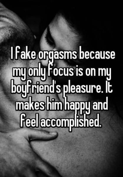 Women Reveal Why They Fake Orgasms