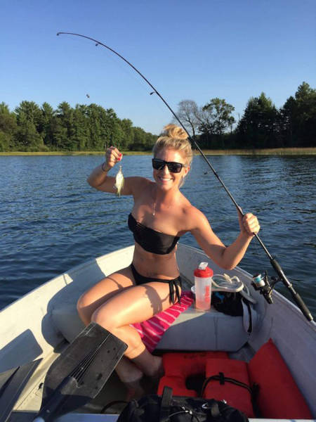 Sexy Girls Make Fishing Less Boring