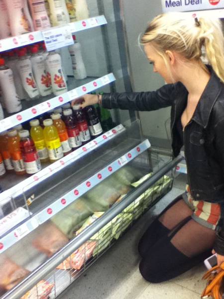 Hot Women Do Grocery Shopping Too