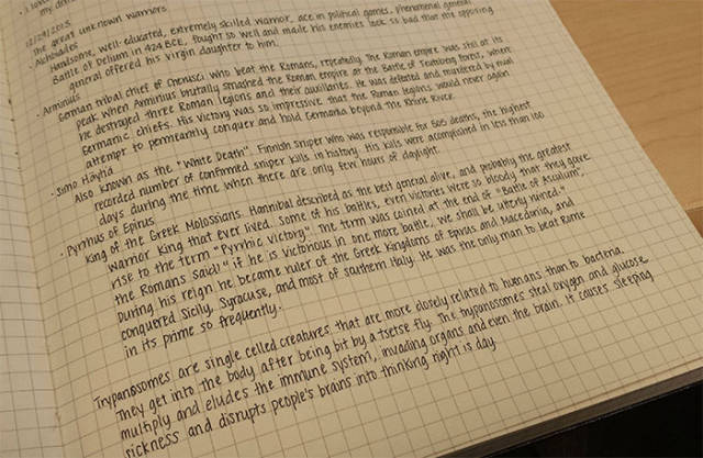 Perfect And Beautiful Handwriting That Will Amaze You