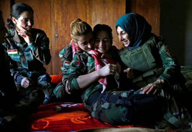 Brave Women Who Fight With ISIS