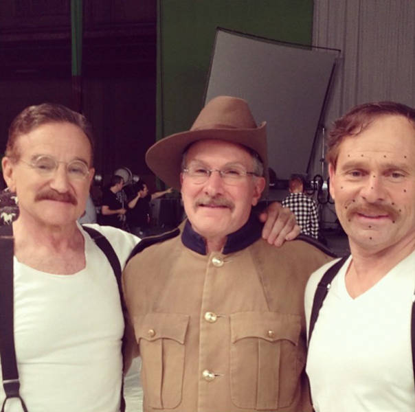 Actors With Their Stunt Doubles