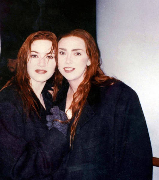 Actors With Their Stunt Doubles