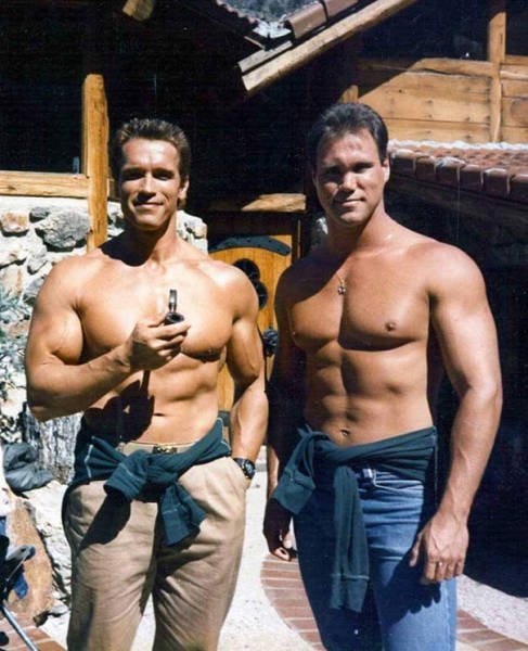 Actors With Their Stunt Doubles