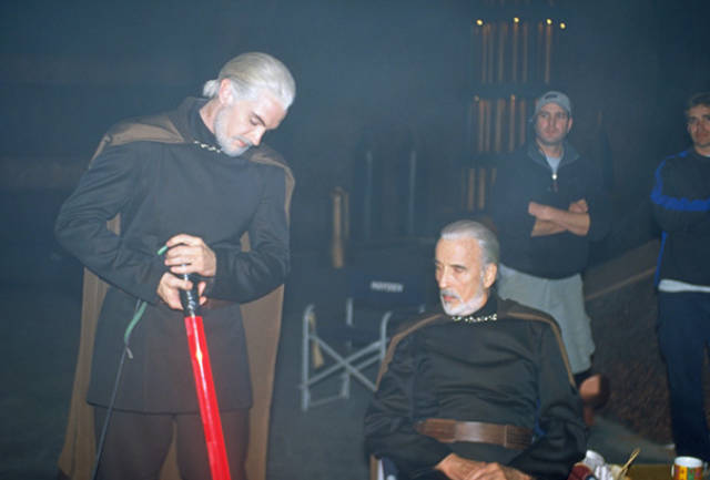 Actors With Their Stunt Doubles