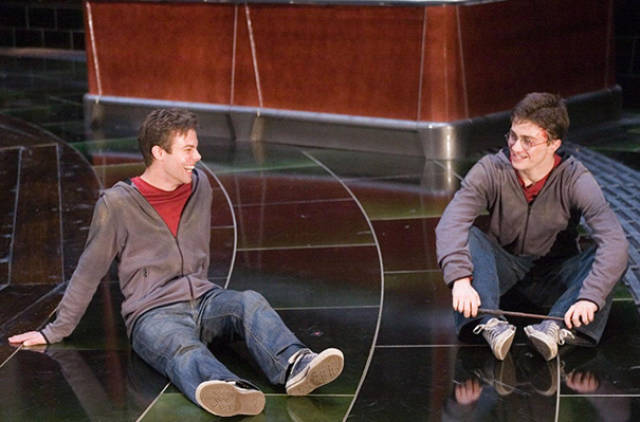 Actors With Their Stunt Doubles