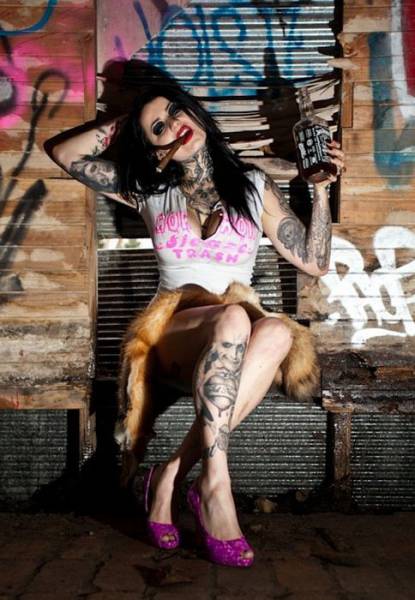 Hot and Hardcore Tattooed Girls