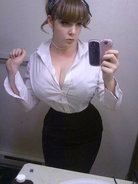 Cute Office Ladies In Mini Dresses And Mini Skirts