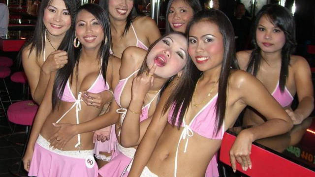 Thailand Prostitutes Put On Their Mourning Clothes