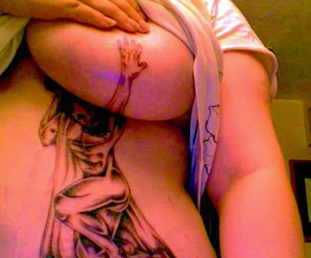 These Underboob Tattoos Are Very Pleasing To The Eye