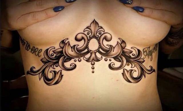 These Underboob Tattoos Are Very Pleasing To The Eye