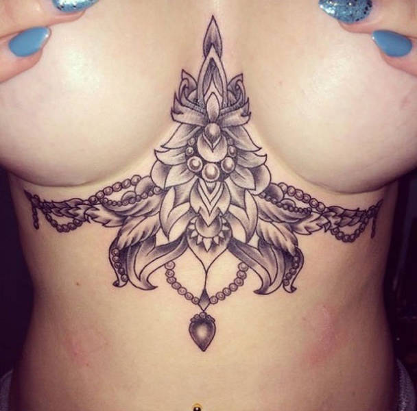 These Underboob Tattoos Are Very Pleasing To The Eye